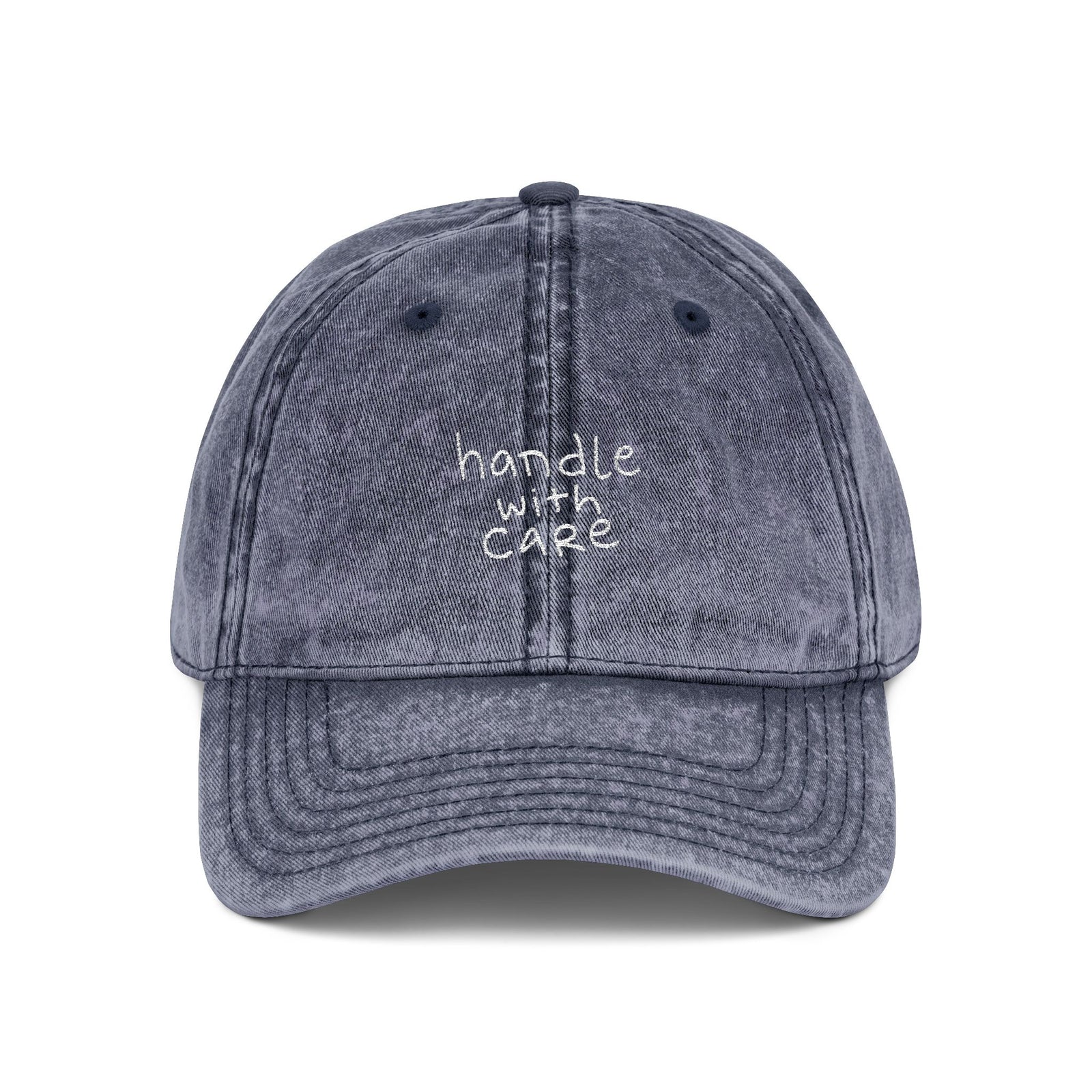 washed dad hat side angle, blur society