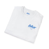 white flat, normal is boring tee