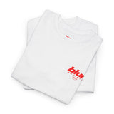 white detail, nobody cares tee