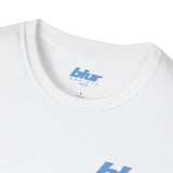 white detail, normal is boring tee