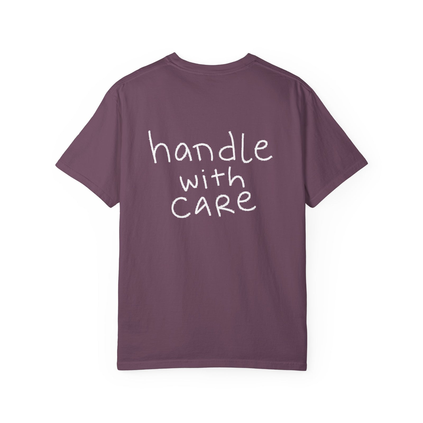 berry back, handle with care tee