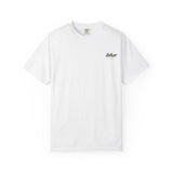 white front, handle with care tee